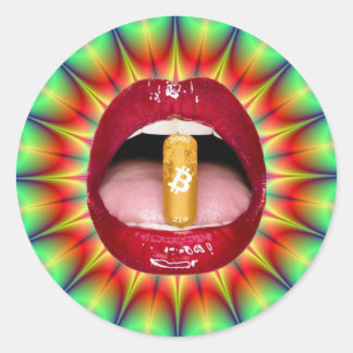 Adesivo Redondo Pílula Laranja nº 2