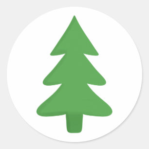 Adesivo Redondo Pine Tree