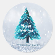 Pine Tree Felry Natal Feriado Azul