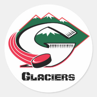 Adesivo Redondo Pinedale Glaciares Helmet Sticker