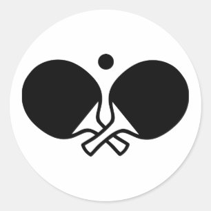 Adesivo Redondo Ping pong