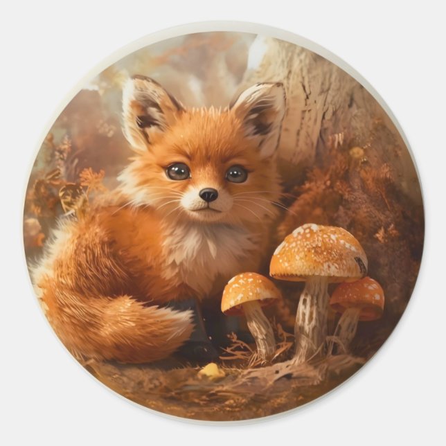 Adesivo Redondo Pinheiros Amigos Da Floresta - Floresta Única Pa (Frente)