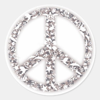 Adesivo Redondo Pinheiros da Paz de Praia