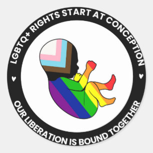 Adesivo Redondo Pinheiros do Orgulho Fetus (redondos)