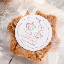 Pink Baby Is Brewing Coffee Thank You