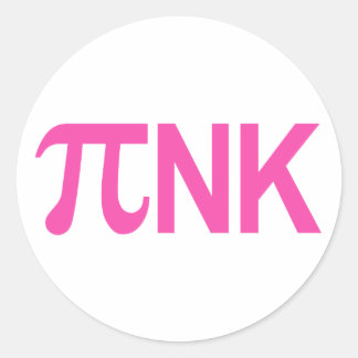 ADESIVO REDONDO PINK PI NK