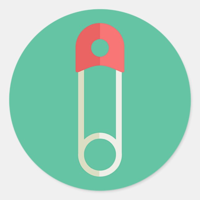 Adesivo Redondo Pino da fralda (Frente)