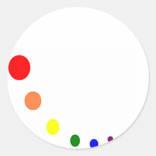 Adesivo Redondo pinte a pálete