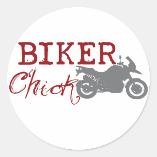 Adesivo Redondo Pintinho Biker