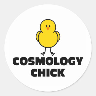 Adesivo Redondo Pintinho de cosmologia