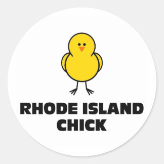 Adesivo Redondo Pintinho Rhode Island