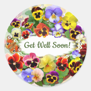 ADESIVO REDONDO PINTOS BELOS PANSY