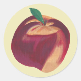 Adesivo Redondo Pintura da alça inteira, Frutas