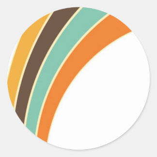 Adesivo Redondo Pintura em cores retrorreflectoras