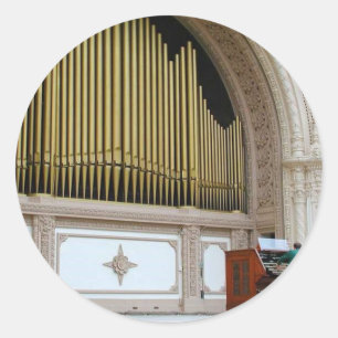 Adesivo Redondo Pipe Organ Sprekels