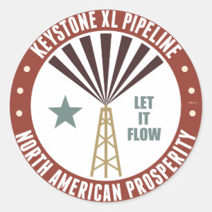 Adesivo Redondo Pipeline XL Keystone