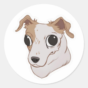 Adesivo Redondo Pippy Sticker