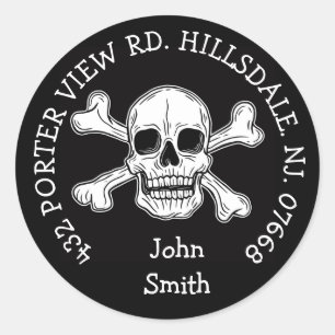 Adesivo Redondo pirata