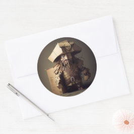 Adesivo Redondo Pirata