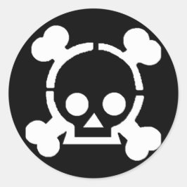 Adesivo Redondo Pirata!