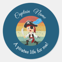 Pirata do partido Sunset YOUNG Feather Boy