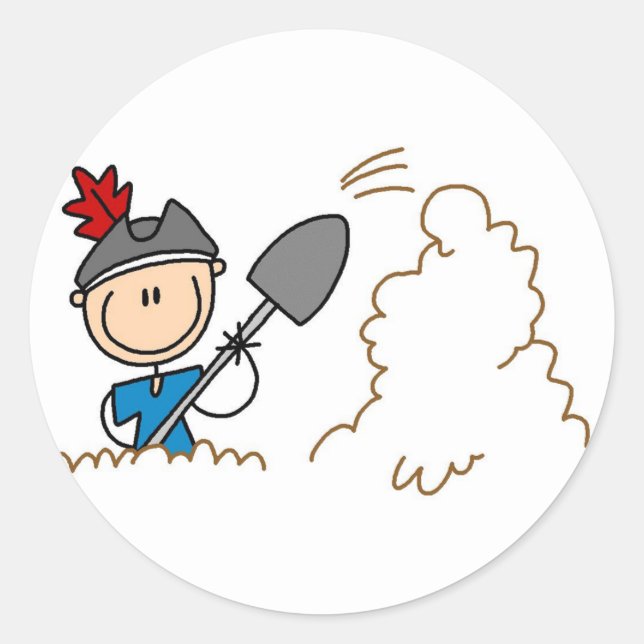 Adesivo Redondo Pirate Digitando Para Vinheta De Tesouro (Frente)