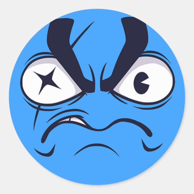 Adesivo Redondo Pirate Emoji (Frente)