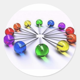 Adesivo Redondo pirulito