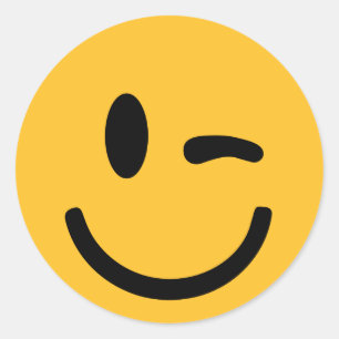 Adesivo Redondo Piscamento facial