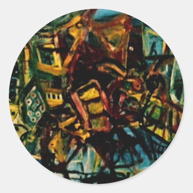 ADESIVO REDONDO PISCAR A PORTA (Frente)