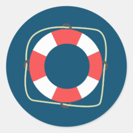 Adesivo Redondo Piscina de Festa de aniversário