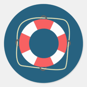 Adesivo Redondo Piscina de Festa de aniversário