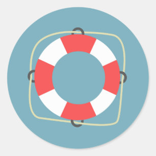 Adesivo Redondo Piscina Festa de aniversário