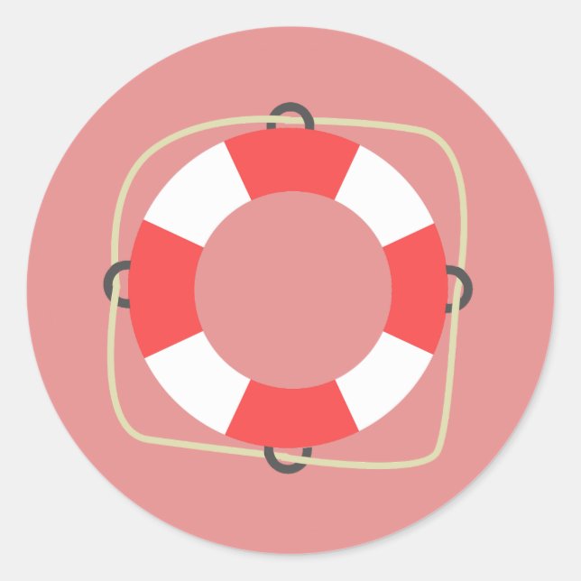 Adesivo Redondo Piscina Party Stickers (Frente)