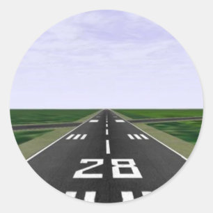 Adesivo Redondo Pista