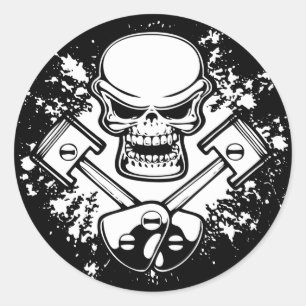 Adesivo Redondo Pistola 1