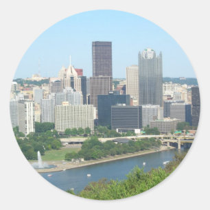 Adesivo Redondo Pittsburgh