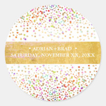 PixDezines Confete Arco-Íris