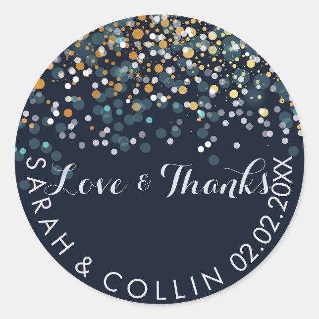 Adesivo Redondo PixDezines DIY color/soireiro/neve de inverno (Frente)