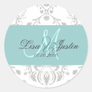 Adesivo Redondo PixDezines dolcé damasco diy cor