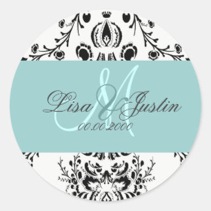 Adesivo Redondo PixDezines dolcé damasco diy cor