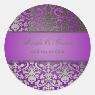 Adesivo Redondo PixDezines Flora Damask