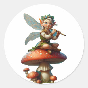 Adesivo Redondo Pixie
