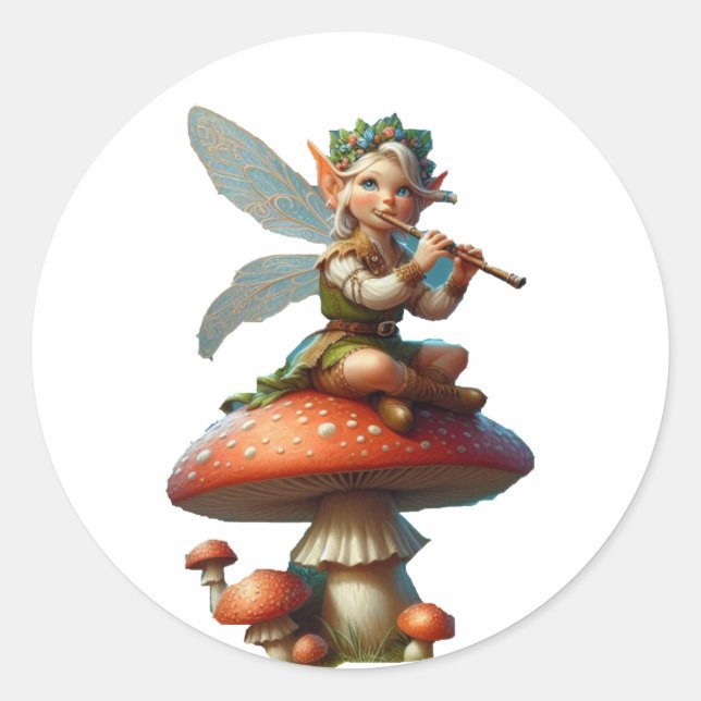 Adesivo Redondo Pixie (Frente)