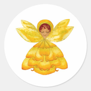 Adesivo Redondo Pixie Sticker