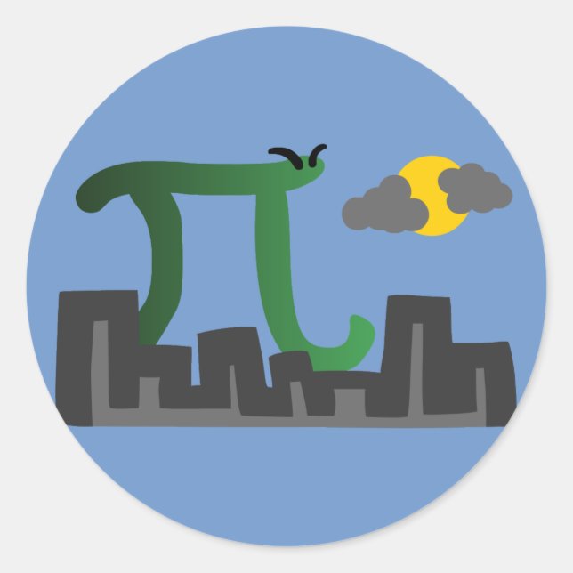 Adesivo Redondo Pizilla (Frente)