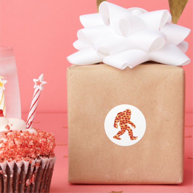 Adesivo Redondo Pizza Bigfoot (Festa)