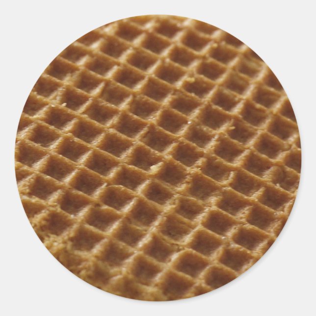 Adesivo Redondo Pizzelle Cookie Sticker (Frente)