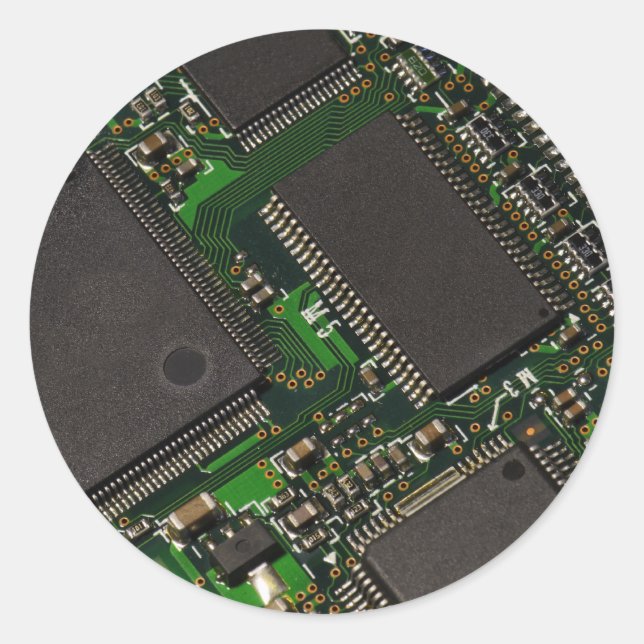 Adesivo Redondo Placa (Frente)