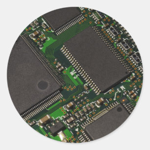 Adesivo Redondo Placa